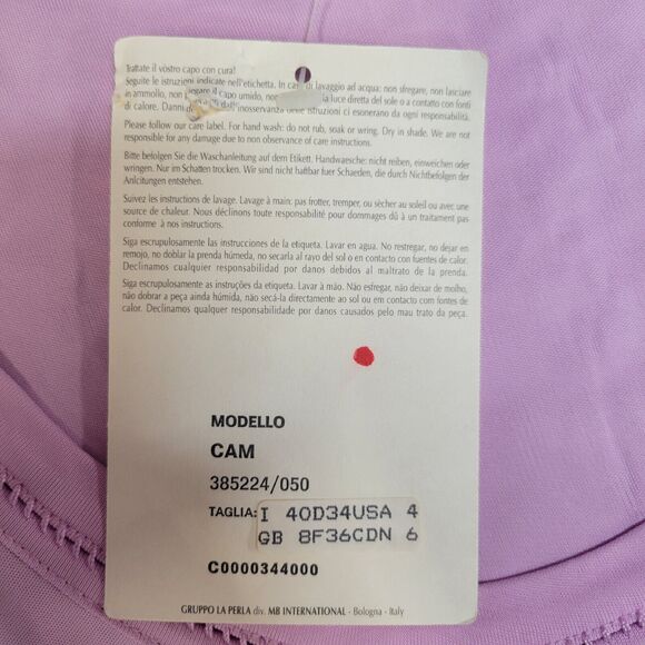 Ritmo Di Perla Bodysuit Sleeveless Pink Viscose IT Size 40 Small NWT - Picture 6 of 8